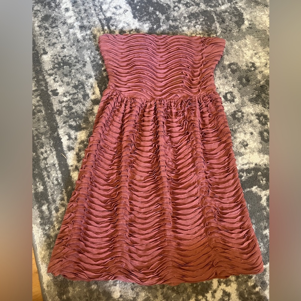 Zara strapless evening dress